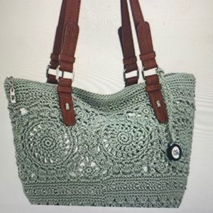 COPY - NWOT The Sak Silverwood Medallion Crochet Bag